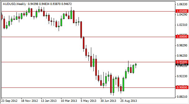 AUD/USD Haftalık Grafik - 14 Ekim 2013